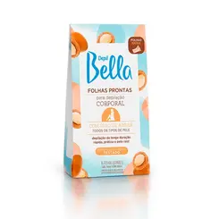 FOLHAS PRONTAS P/ DEPIL CORPORAL BELLA  ARGAN 8 PARES