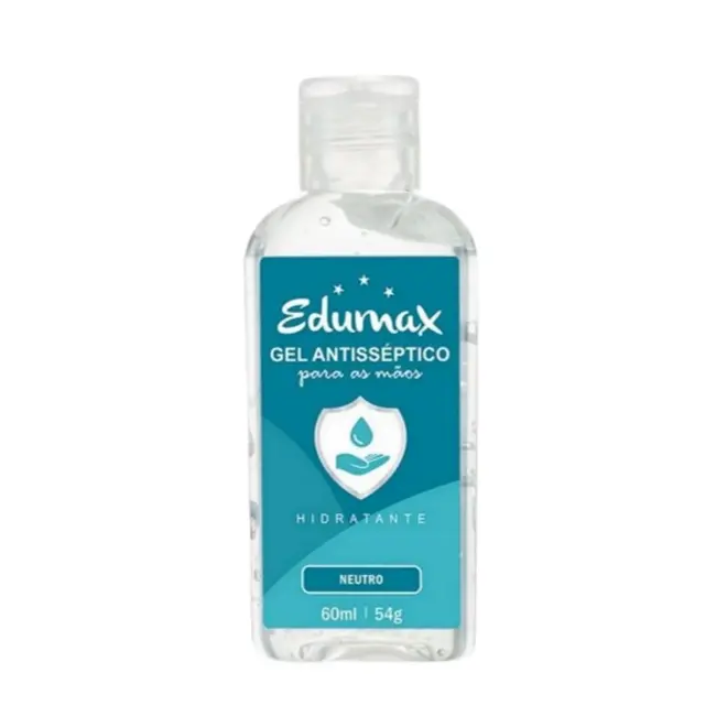 ALCOOL EM GEL ANTISSEPTICO 60ML EDUMAX