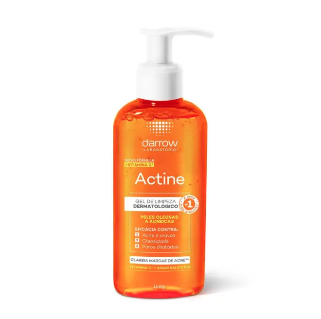 ACTINE CONTROL GEL DE LIMPEZA 140ML DARROW