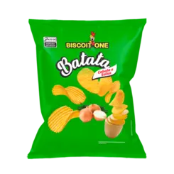 SALGADINHO DE BATATA ONDULADA SALSA E CEBOLA 40G
