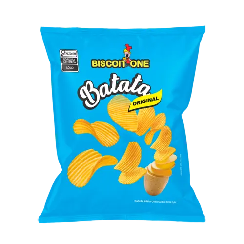 SALGADINHO DE BATATA ONDULADA TRADICIONAL 40G