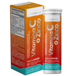 DOCTOR DAY VITAMINA C + ZINCO 1G EFERVESCENTE 3,1G 10CPR