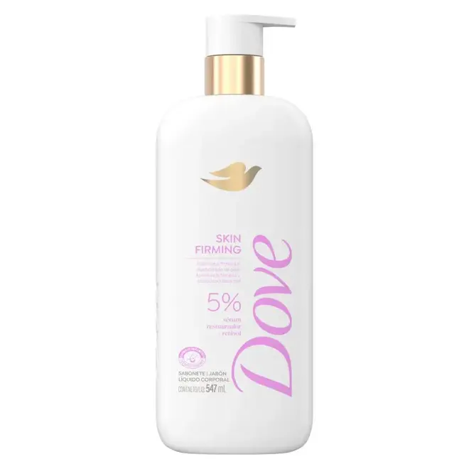 SABONETE LIQUIDO DOVE SKIN FIRMING 547ML PUMP