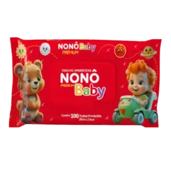 TOALHA UMEDECIDA NONO BABY PREMIUM 100UND