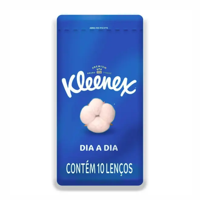 LENÇOS PAPEL KLEENEX C/ 10