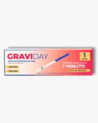 TESTE DE GRAVIDEZ TIRA GRAVIDAY 1UN