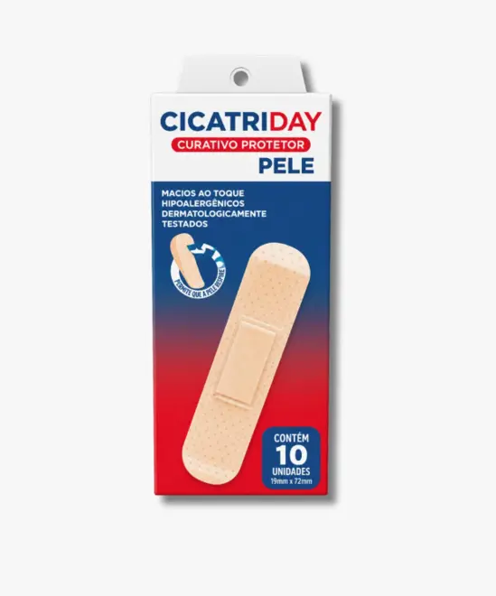 CURATIVO CICATRIDAY PELE 10 UNIDADES