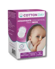 ABSORVENTE PARA SEIOS COTTONDAY 30UNID