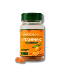 DOCTOR DAY VITAMINA C + D + ZINCO SABOR LARANJA 40 GOMAS