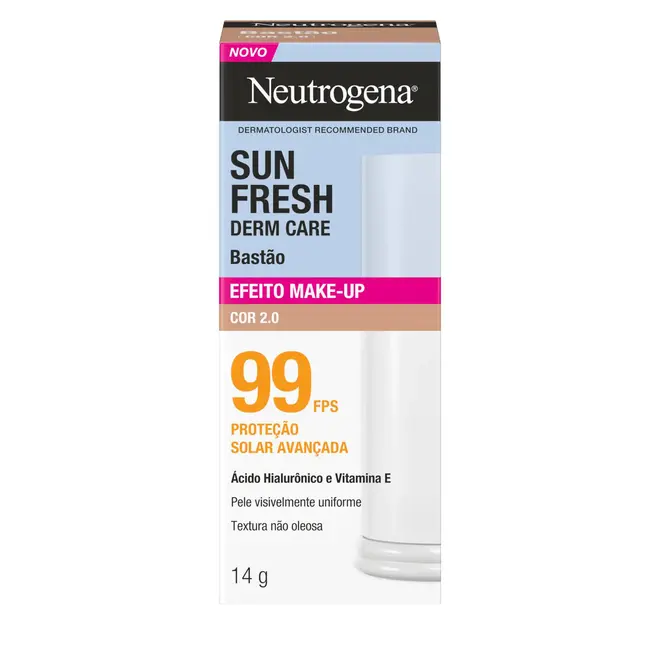 PROTETOR SOLAR FACIAL NEUTROGENA SUN FRESH BASTAO COR 2.0
