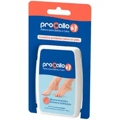 ADESIVO PARA BOLHAS E CALOS PROCALLO 45MM X 45MM 5 UNIDADES