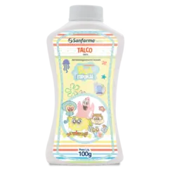 TALCO VEGETAL BABY  BOB ESPONJA 100G