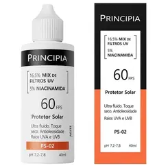 PRINCIPIA PROTETOR SOLAR FACIAL FPS 60 PS-02 40ML