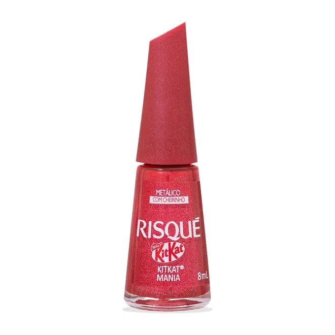 ESMALTE RISQUE KITKAT METALICO MANIA 8ML