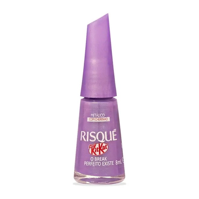 ESMALTE RISQUE KITKAT METALICO O BREAK PERFEITO EXISTE 8ML