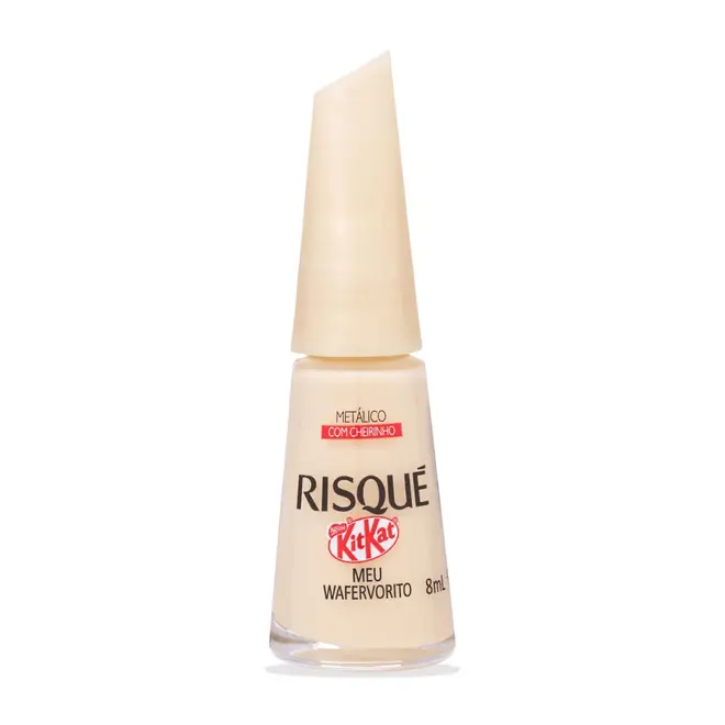 ESMALTE RISQUE KITKAT METALICO MEU WAFERVORITO 8ML