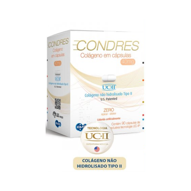 Condres Colageno 40mg 90 cápsulas